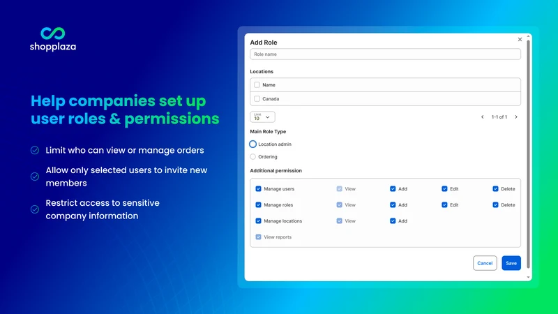 B2B Signup & Company Profiles