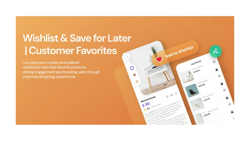 Wishlist & Save for Later