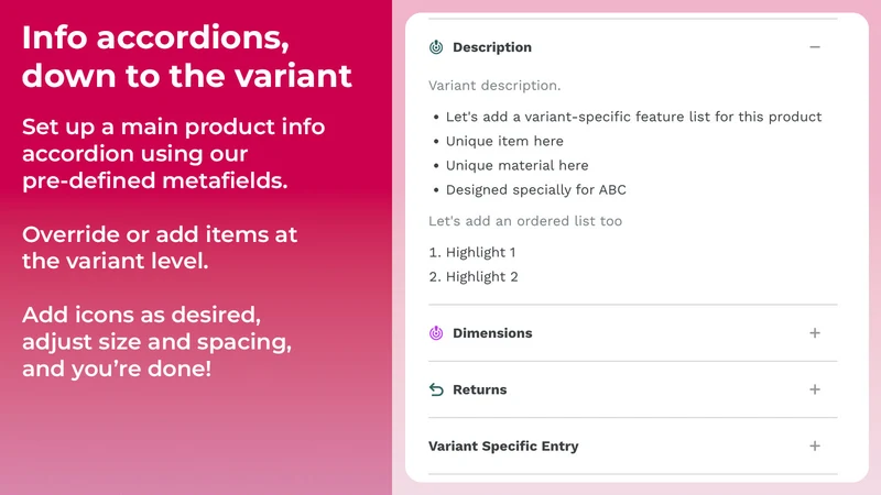 Power Product Page