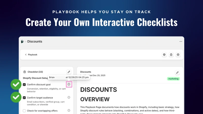 Playbook