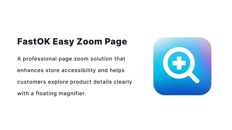 FastOK Easy Zoom Page