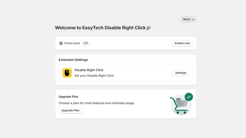 EasyTech Disable Right Click