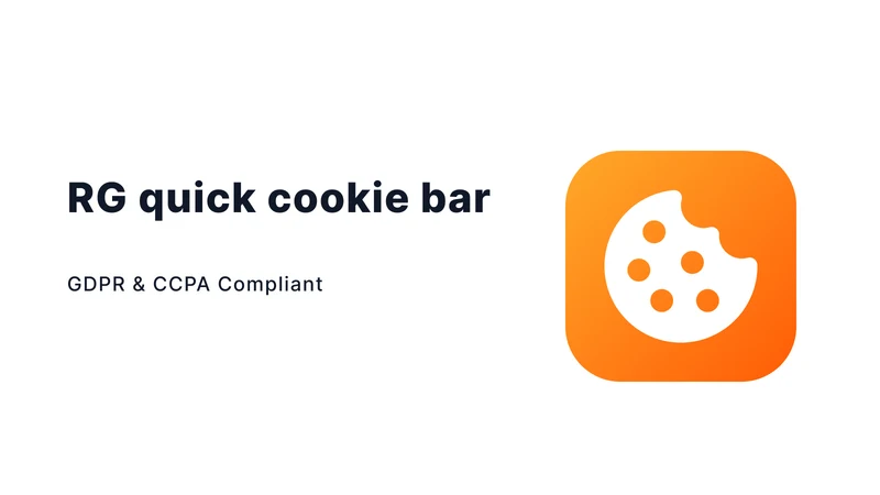 RG quick cookie bar