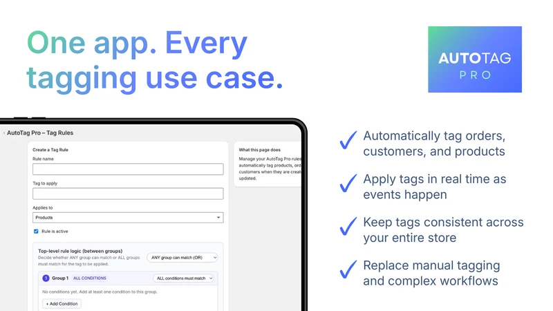 AutoTag Pro ‑ Free Tagging