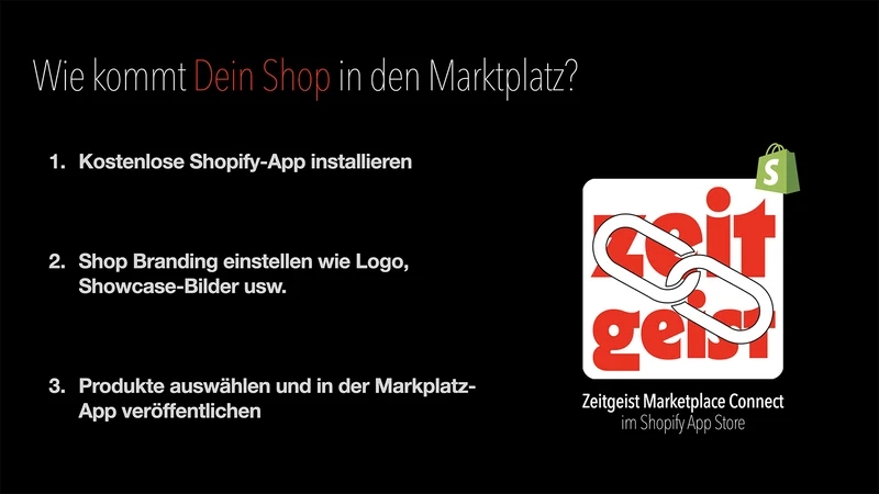 Zeitgeist Marketplace Connect