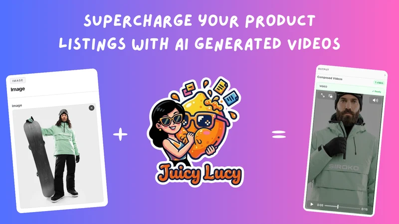 JuicyLucy ‑ AI Product Videos