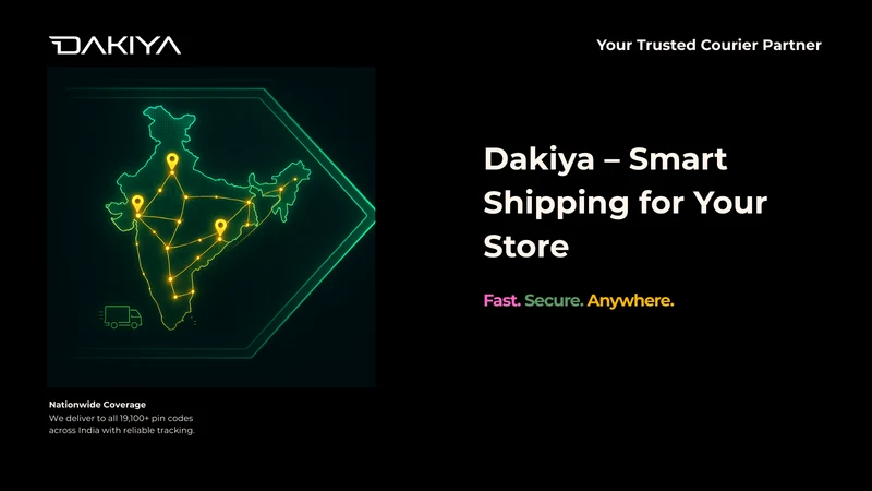 Dakiya: Shipping & Tracking