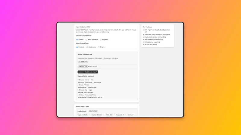 Bee Migration: Easy Import