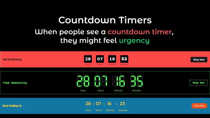 Optimized Slider,Timer & Popup