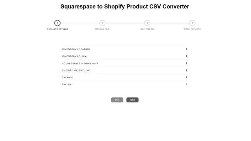 Vostari Converter: Squarespace