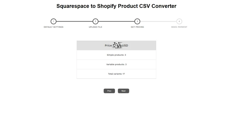 Vostari Converter: Squarespace