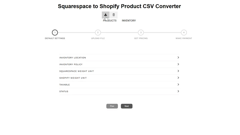 Vostari Converter: Squarespace