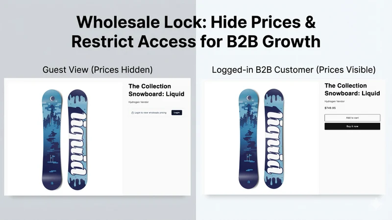B2B Login & Lock