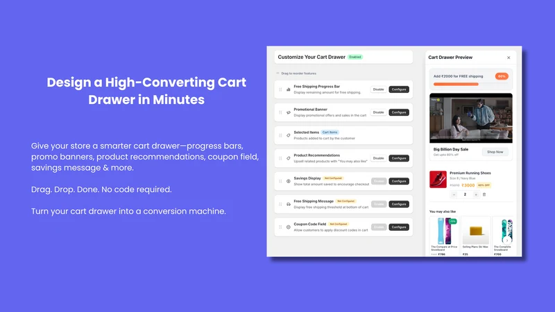 Upsellity AI Cart, Upsell, FBT