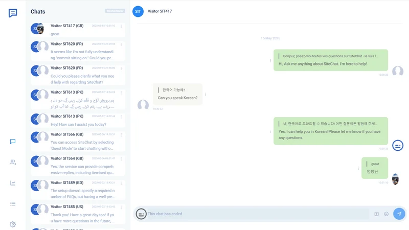 SiteChat AI