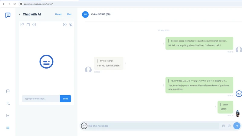 SiteChat AI