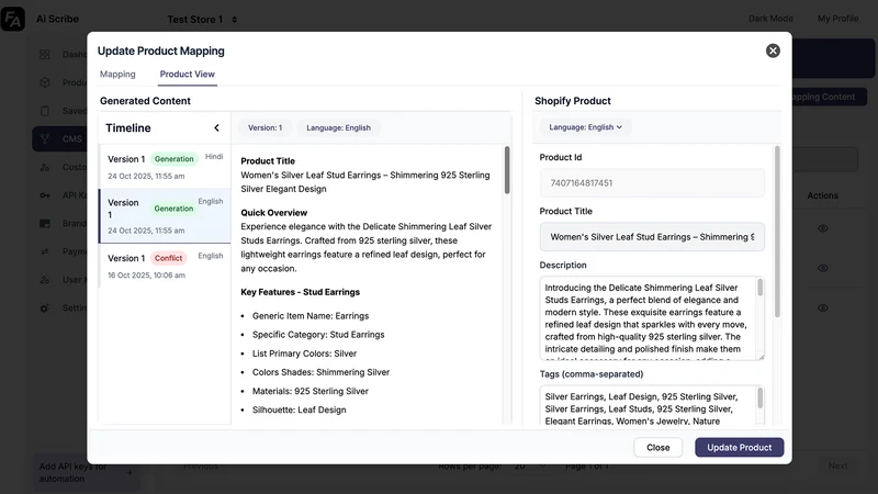 AI Scribe ‑ Content Generation