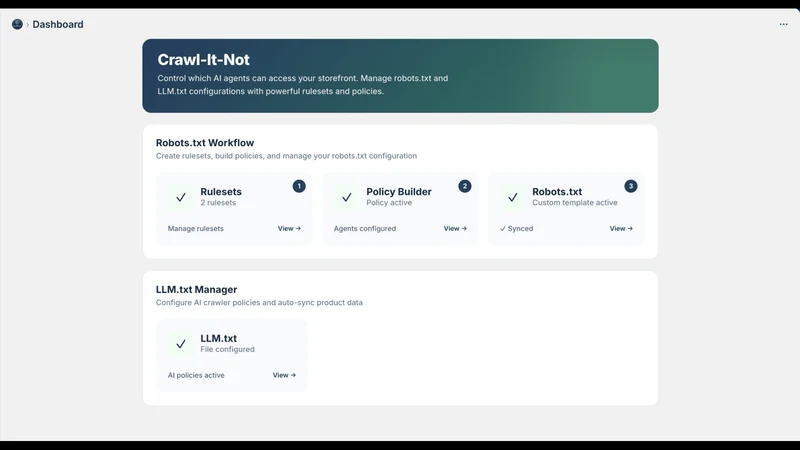 LLM.txt & AI Feed Optimizer