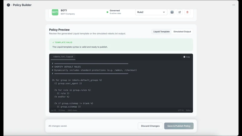 LLM.txt & AI Feed Optimizer