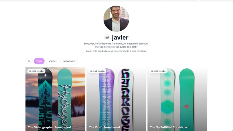 The Brand Lab tracker