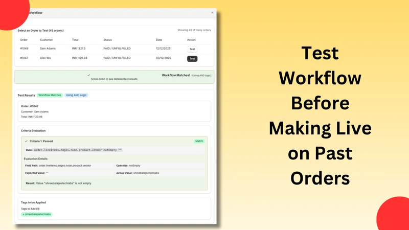 TagMate ‑Autotag Flow|Automate