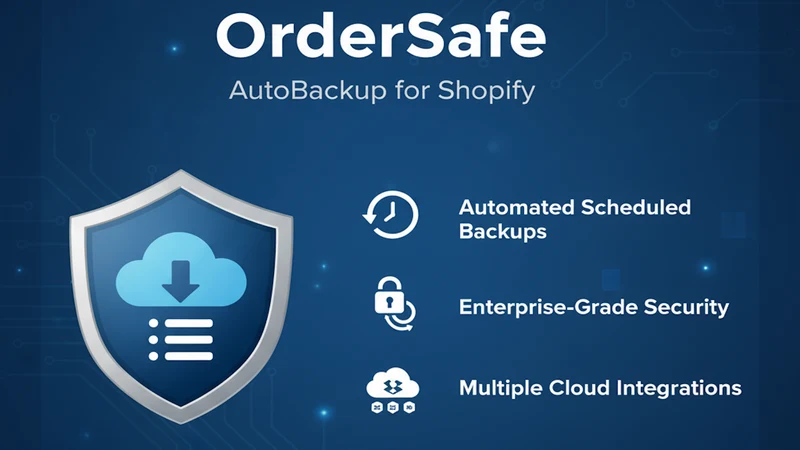 OrderSafe ‑ Auto Backup