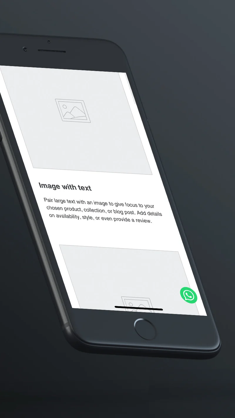YSD Sticky WhatsApp Icon