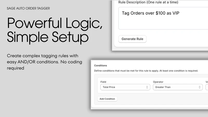 Sage Auto Order Tagger