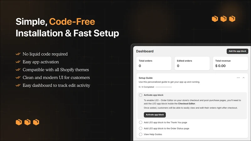 LEO ‑ Order Editing & Upsell