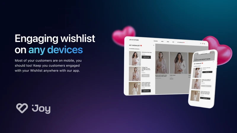 Joy Wishlist app
