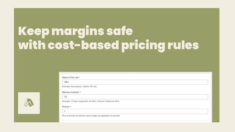 Cost Based Pricing