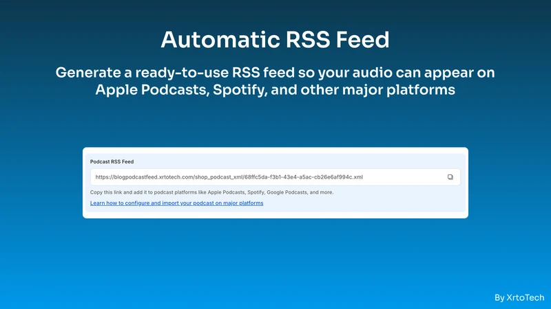 Podcast Feed: AI Generator
