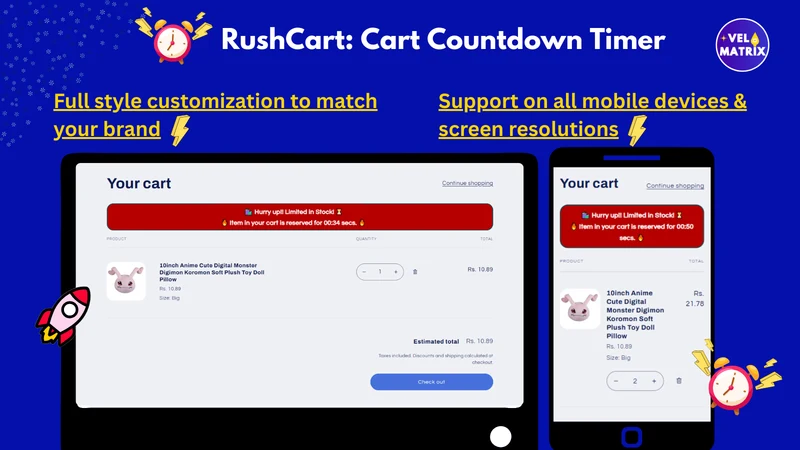 RushCart: Cart Countdown Timer
