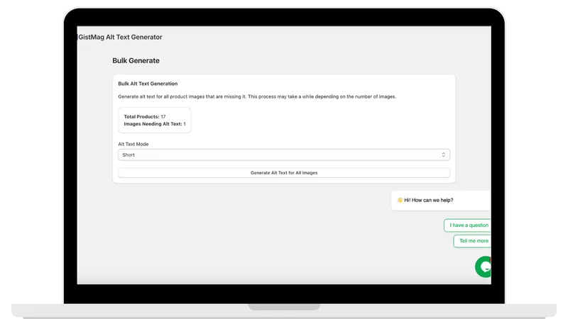 Gistmag Alt Text Generator