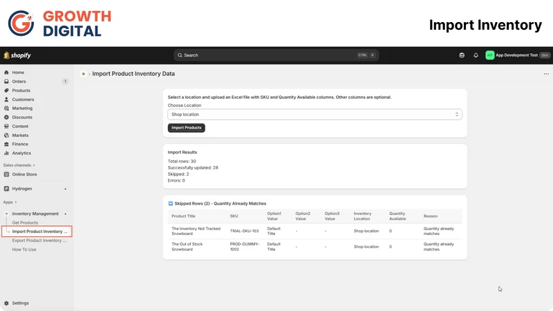 GD: Inventory Sync Pro
