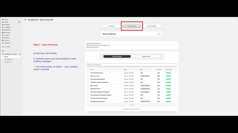 Scanfluence ‑ Smart Promo