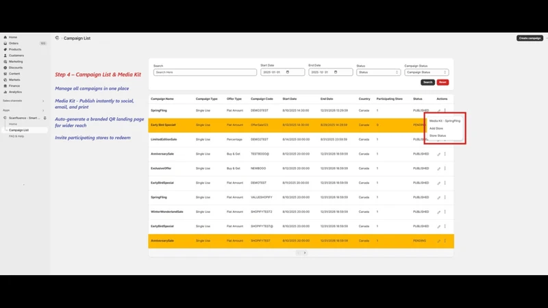 Scanfluence ‑ Smart Promo
