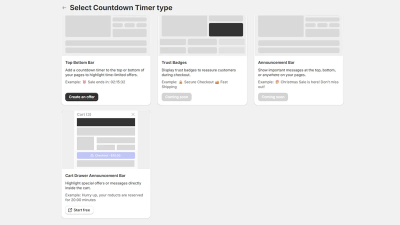 XB: Countdown Timer Bar Banner