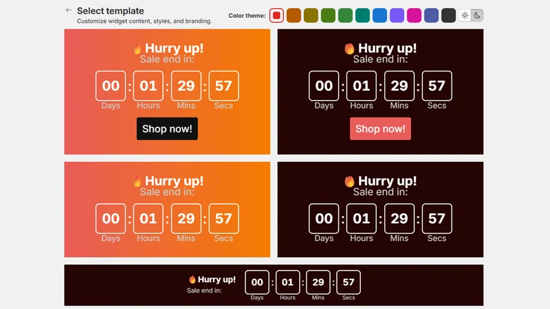 XB: Countdown Timer Bar Banner