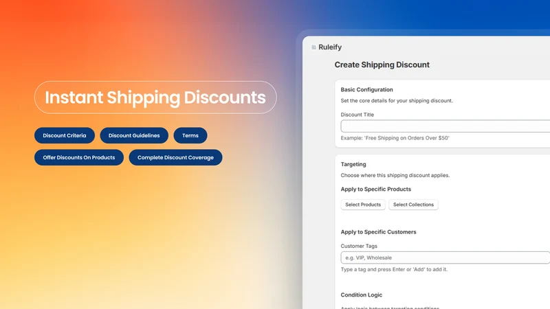 Ruleify: All‑in‑One Discounts