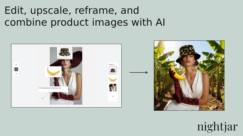 Nightjar: AI Product Photos