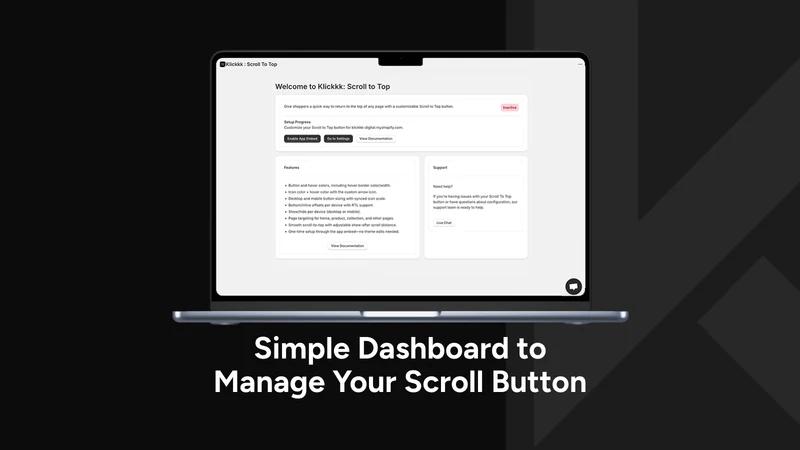 Klickkk : Scroll To Top