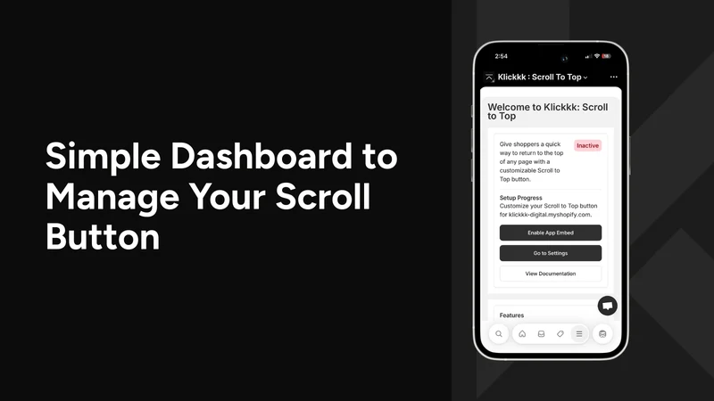 Klickkk : Scroll To Top