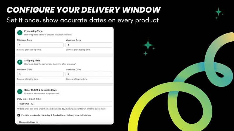 GBM Estimated Delivery Date