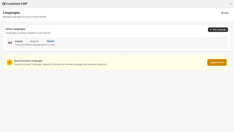 Cookiebot CMP: Privacy Consent