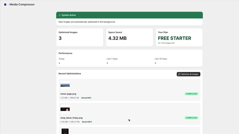 Auto Media Optimizer