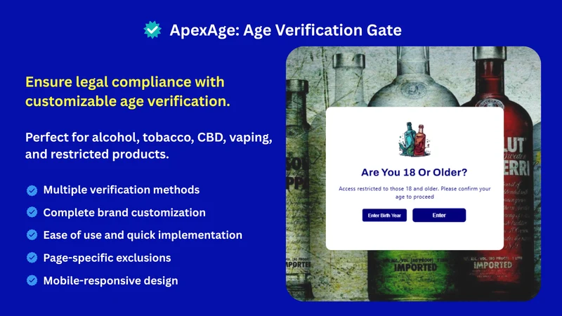 ApexAge: Age Verification Gate