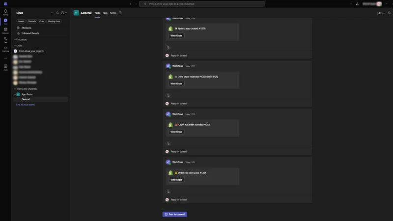 Teams Notifications