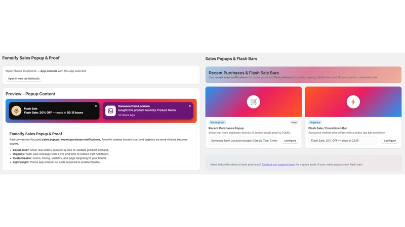 Fomoify Sales Popup & Proof