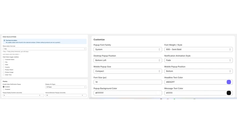 Fomoify Sales Popup & Proof